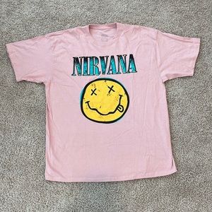 Pink Nirvana Graphic Tee